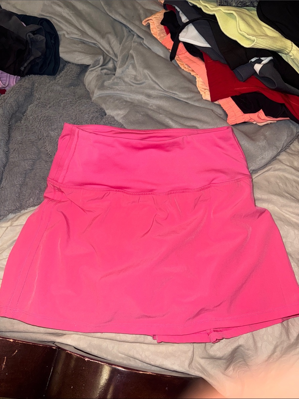90 Degree By Reflex Hot Pink Active Skirt
